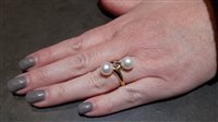 Ringe Guerretta Gioielli Dame Anello Perla in Gold Perla GUERR133 - GUERR133